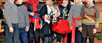 Детская пиратская вечеринка костюмы