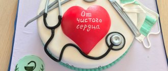 Interesting themed gift for a nurse. Photo from mtdata.ru 