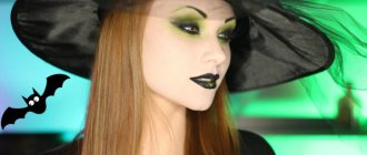 интересный макияж ведьмы на хэллоуин