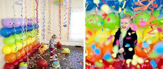 Как украсить детский праздник шарами своими руками