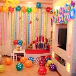 Как украсить комнату своими руками на День рождения. Идеи с фото: украшение шарами, мишурой, поделками из бумаги