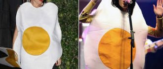 DIY fried egg costume