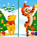 Find 5 differences in New Year&#39;s pictures