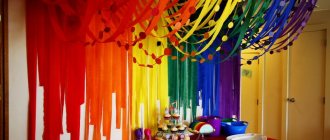 rainbow party script for kids