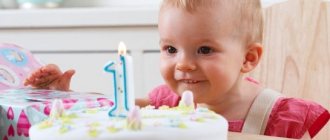 Торт на день рождения 1 год